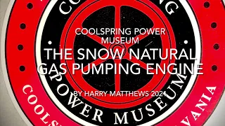 600 Horsepower Snow Gas Engine at Coolspring Power Museum