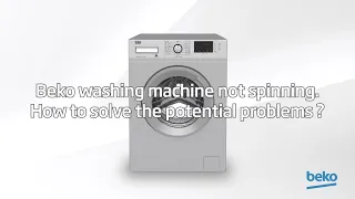 Washing machine won't spin? Here is what to check | by Beko
