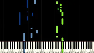 WELLERMAN - Easy - Intermediate | PIANO TUTORIAL (Synthesia) by Paul Hankinson