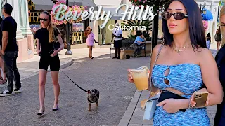 Beverly Hills🌴🌴 Virtual Walking Tour in Los Angeles, California, USA | Rodeo Drive 2023 Walk in 4K