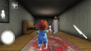 Escaping as Chucky in Granny Chapter Two Boat Escape || Granny 2 Outwitt Mod Menu