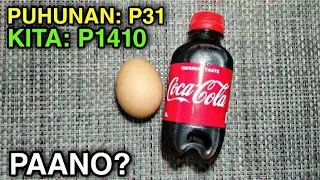 GAWIN MO ITO SA EGG AT COKE SIGURADONG KIKITA KA DAHIL 31 PESOS LANG ANG PUHUNAN!