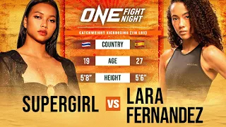 She Eats Kicks For Breakfast 😱 “Supergirl” vs. Lara Fernandez