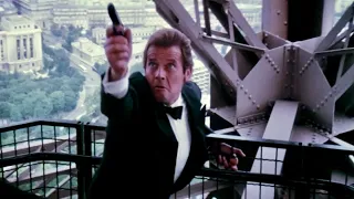 A View to a Kill (1985) - Upscaled 35mm Trailer Roger Moore Grace Jones James Bond 007 Chris Walken