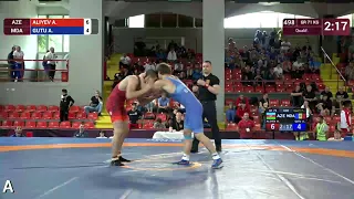 Qual. GR - 71 kg: A. ALIYEV (AZE) v. A. GUTU (MDA)