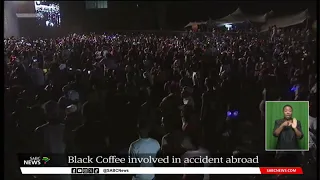 Black Coffee involved in accident abroad