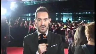 Breaking Dawn P1 Barcelona Premiere - Robert Pattinson and Taylor Lautner on Red Carpet - Part 1