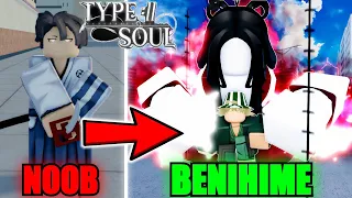 Going From Noob To BANKAI Benihime Kisuke Urahara In Type Soul...(Roblox)