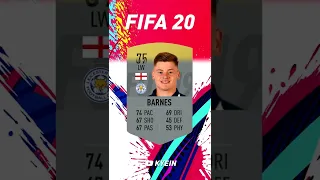 Harvey Barnes - FIFA Evolution (FIFA 18 - FIFA 22)