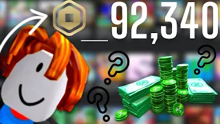 How Much ROBUX I Make As A SMALL Roblox Developer...