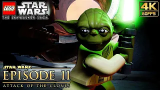 LEGO Star Wars: The Skywalker Saga - Episode 2 Attack of the Clones Full Walkthrough @ 4K 60ᶠᵖˢ ✔