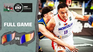 Mongolia v Romania | Men's - Full Game | FIBA 3x3 Universality Olympic Qualifying Tournament