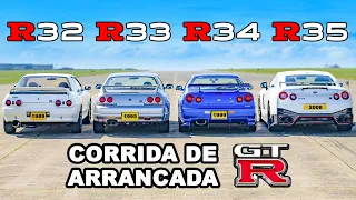 Gerações do Nissan GT-R: CORRIDA DE ARRANCADA