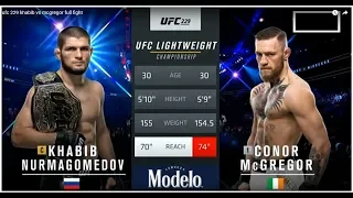 ufc 229 khabib vs mcgregor full fight