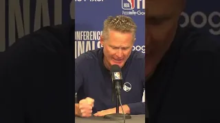 An angry Steve Kerr pleaded with those in power to do something about mass shootings.