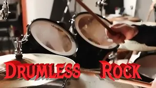 Rock the Drummers! 90 BPM Drumless Backing Track NO Click and Guitar solo