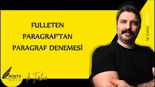 Fulleten Paragraf’tan PARAGRAF DENEMESİ |  RÜŞTÜ HOCA