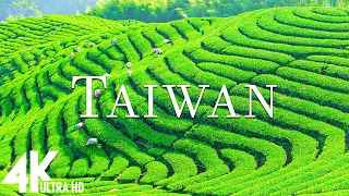 FLYING OVER TAIWAN (4K UHD) - Relaxing Music Along With Beautiful Nature Videos - 4K Video Ultra HD