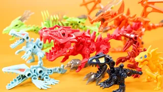 Dinosaurs Transformation Tyrannosaurus & Dinosaurs Bones model kits