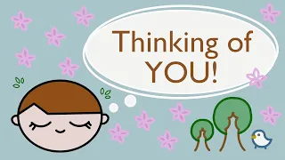 Thinking of You eCard / Thinking of you Message Video