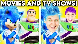 MOVIES & TV SHOWS WITH ZERO BUDGET! (SONIC, LIGHTYEAR, SQUID GAME, SPONGEBOB, ENCANTO & MORE!)