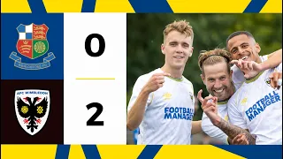 Wealdstone 0-2 AFC Wimbledon 📺 | Omar and Ali on target in final friendly ✌️ | Highlights 🟡🔵