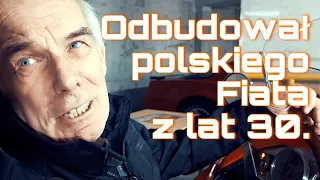 W 10 lat przywrócił do życia przedwojennego polskiego Fiata! - "Skrzydła i motory" #2