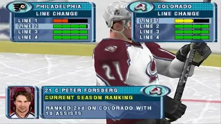 NHL 2000 | Philadelphia Flyers @ Colorado Avalanche | Stanley Cup Preview?