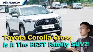 2021 Toyota Corolla Cross First Drive Review in Malaysia, How Does it Compare to the HR-V?! | WapCar