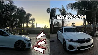 FIRST MODS FOR THE M340I !!!