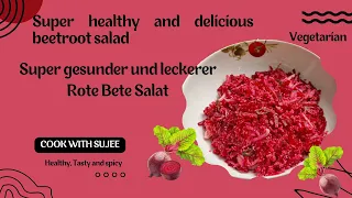 The best beetroot salad ever/Der beste Rote Bete Salat/#cookingchannel#cookwithsujee