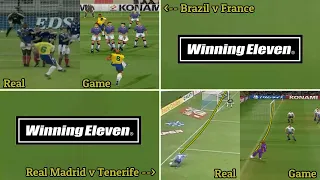 Roberto Carlos Top Goals - Recreated | Winning Eleven PS1