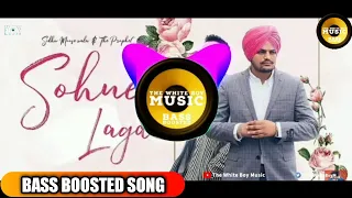 Sohne Lagde | Bass Boosted |  Sidhu Moose Wala Ft  The PropheC | New Punjabi Songs 2019 | White Boy