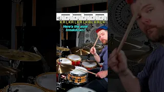 Level up your drumming with this linear drum groove! ⬆️