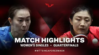 Kasumi Ishikawa vs Chen Meng | WS | Singapore Smash 2022 (QF)