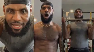 Lakers LeBron James Shows How He Prepares For The NBA Season