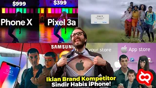 Saling Sindir Menyindir! Begini Perang Iklan Antara Apple Vs Samsung dan Brand Kompetitor Lainnya