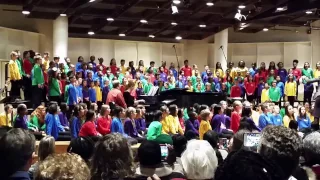"We Are One" by Brian Tate, performed by the Boston Children's Chorus