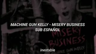 Machine Gun Kelly - misery business [sub español]