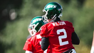 Zach Wilson Jets Practice Clips (9/29/23)