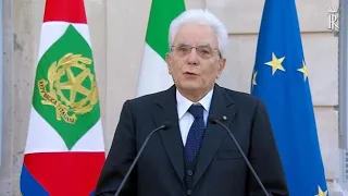 Mattarella: «L'Italia ha mostrato il volto migliore. Sono fiero di questo Paese»