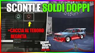 SCONTI E SOLDI DOPPI+CACCIA AL TESORO SEGRETA & CONTENUTI RIMOSSI! GTA 5 ONLINE ITA