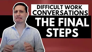 Bob Bordone Teaches You  How to Start a Difficult Conversation at Work Part 2