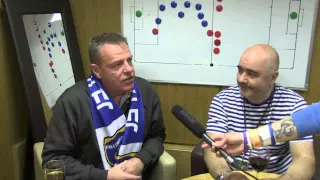 Suggs & Chrissy Boy on... Playing at Fratton Park