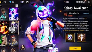 KAIROS AWAKENING 😱 GOT 👉 NEW KAIROS CHARACTER ✅ FREE REWARDS 🤑 BUY 700.000 DIAMONDS 💎 FREE FIRE 🔥🔥