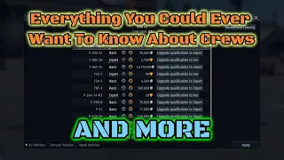 War Thunder Crews / Crew Skills Explained + Tips and Tricks For How To Have The Best Crews