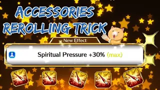 Accessory Second Effect Rerolling Trick | Stop Wasting 100 Brushes | Bleach Brave Souls