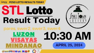 STL Result Today, 10:30am Draw, April 25, 2024, Mindanao, Visayas, Luzon, stl batangas, bulacan