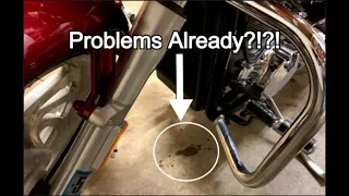 Honda VTX1300 Coolant Leak and Starter Issues.