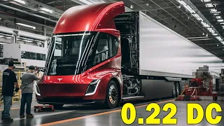 Just Happened! Elon Musk LEAKED Tesla Semi Gen 2, Shock Design, New Architecture & Super Battery